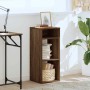 Estantería madera ingeniería roble marrón 34x31x80 cm de , Librerías y estanterías - Ref: Foro24-860280, Precio: 43,69 €, Des...