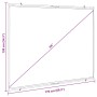 Pantalla de proyección colgante de pared 84 pulgadas 4:3 de , Pantallas para proyección - Ref: Foro24-4101024, Precio: 26,06 ...