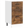 Mueble bajo de cocina Kalmar de madera ingeniería roble ahumado de , Armarios de cocina - Ref: Foro24-854245, Precio: 107,09 ...