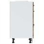 Mueble bajo de cocina Kalmar de madera ingeniería roble ahumado de , Armarios de cocina - Ref: Foro24-854245, Precio: 107,09 ...