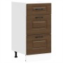 Mueble bajo de cocina Kalmar madera ingeniería de roble marrón de , Armarios de cocina - Ref: Foro24-854247, Precio: 92,54 €,...