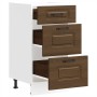 Mueble bajo de cocina Kalmar madera ingeniería de roble marrón de , Armarios de cocina - Ref: Foro24-854247, Precio: 92,54 €,...