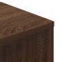 Estantería madera de ingeniería color marrón roble 34x31x112 cm de , Librerías y estanterías - Ref: Foro24-860289, Precio: 53...