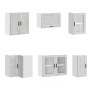 Mueble cocina Porto gris hormigón 11 pzas madera contrachapada de , Armarios de cocina - Ref: Foro24-3314905, Precio: 707,81 ...