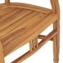 Juego de comedor de jardín 3 piezas madera maciza de teca de vidaXL, Conjuntos de jardín - Ref: Foro24-3060008, Precio: 432,4...