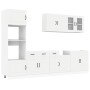 Mueble de cocina Kalmar blanco 7 piezas madera contrachapada de , Armarios de cocina - Ref: Foro24-3314731, Precio: 666,04 €,...
