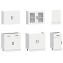 Mueble de cocina Kalmar blanco 7 piezas madera contrachapada de , Armarios de cocina - Ref: Foro24-3314731, Precio: 666,04 €,...