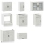 Mueble cocina Kalmar gris hormigón 8 pzas madera contrachapada de , Armarios de cocina - Ref: Foro24-3314835, Precio: 541,08 ...