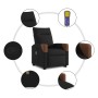 Sillón reclinable de masaje elevable tela negro de , Sillones - Ref: Foro24-3324016, Precio: 272,29 €, Descuento: %