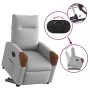 Sillón eléctrico reclinable elevable de tela gris nube de , Sillones - Ref: Foro24-3324021, Precio: 298,05 €, Descuento: %