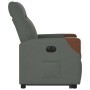Sillón eléctrico reclinable elevable de tela gris oscuro de , Sillones - Ref: Foro24-3324023, Precio: 310,23 €, Descuento: %