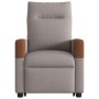Sillón de masaje eléctrico reclinable elevable tela taupé de , Sillones - Ref: Foro24-3324035, Precio: 329,94 €, Descuento: %