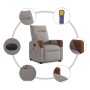 Sillón de masaje eléctrico reclinable elevable tela taupé de , Sillones - Ref: Foro24-3324035, Precio: 329,94 €, Descuento: %
