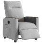 Sillón reclinable eléctrico de tela gris nube de , Sillones - Ref: Foro24-3324037, Precio: 234,18 €, Descuento: %