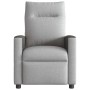 Sillón reclinable eléctrico de tela gris nube de , Sillones - Ref: Foro24-3324037, Precio: 234,18 €, Descuento: %