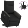 Sillón reclinable elevable tela negro de , Sillones - Ref: Foro24-3324054, Precio: 256,92 €, Descuento: %