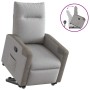 Sillón reclinable elevable de tela gris nube de , Sillones - Ref: Foro24-3324089, Precio: 251,33 €, Descuento: %
