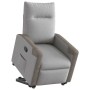 Sillón reclinable elevable de tela gris nube de , Sillones - Ref: Foro24-3324089, Precio: 251,33 €, Descuento: %
