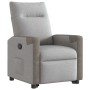 Sillón reclinable elevable de tela gris nube de , Sillones - Ref: Foro24-3324089, Precio: 251,33 €, Descuento: %