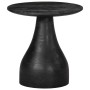 Mesa auxiliar madera maciza de mango negra Ø40x40 cm de , Mesas auxiliares - Ref: Foro24-4017533, Precio: 116,93 €, Descuento: %