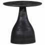 Mesa auxiliar madera maciza de mango negra Ø40x40 cm de , Mesas auxiliares - Ref: Foro24-4017533, Precio: 116,93 €, Descuento: %