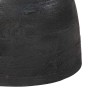 Mesa auxiliar madera maciza de mango negra Ø40x40 cm de , Mesas auxiliares - Ref: Foro24-4017533, Precio: 116,93 €, Descuento: %