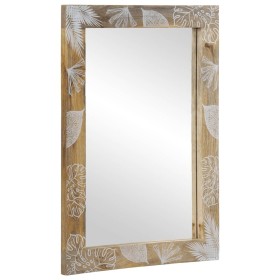 Espejo de baño madera maciza mango 50x3x70 cm de , Muebles de baño - Ref: Foro24-4018695, Precio: 55,33 €, Descuento: %