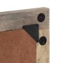 Espejo de baño madera maciza mango 50x3x70 cm de , Muebles de baño - Ref: Foro24-4018695, Precio: 55,33 €, Descuento: %
