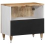 Armario de lavabo para baño madera maciza de mango 62x33x58 cm de , Muebles de baño - Ref: Foro24-4018683, Precio: 118,43 €, ...