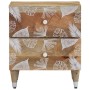 Mesita de noche de madera maciza de mango 40x33,5x46 cm de , Mesitas de noche - Ref: Foro24-4018662, Precio: 63,31 €, Descuen...