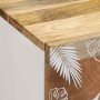 Mesita de noche de madera maciza de mango 40x33,5x46 cm de , Mesitas de noche - Ref: Foro24-4018662, Precio: 63,31 €, Descuen...