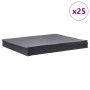 Almohadillas absorbentes de aceite 25 uds gris 40x50 cm de , Cera y productos de limpieza de muebles - Ref: Foro24-4104709, P...
