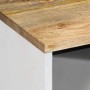 Mesita de noche madera maciza de mango 50x33x60 cm de , Mesitas de noche - Ref: Foro24-4018674, Precio: 67,37 €, Descuento: %
