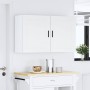 Armarios pared para cocina 2 uds Porto madera ingeniería blanca de , Armarios de cocina - Ref: Foro24-854038, Precio: 98,87 €...