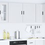 Armarios pared para cocina 2 uds Porto madera ingeniería blanca de , Armarios de cocina - Ref: Foro24-854038, Precio: 98,87 €...