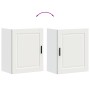 Armarios pared para cocina 2 uds Porto madera ingeniería blanca de , Armarios de cocina - Ref: Foro24-854038, Precio: 98,87 €...