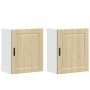 Armarios pared para cocina 2 uds Porto roble sonoma de , Armarios de cocina - Ref: Foro24-854044, Precio: 105,43 €, Descuento: %