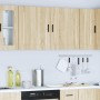 Armarios pared para cocina 2 uds Porto roble sonoma de , Armarios de cocina - Ref: Foro24-854044, Precio: 105,43 €, Descuento: %