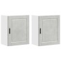 Armarios pared para cocina 2 uds Porto gris hormigón de , Armarios de cocina - Ref: Foro24-854046, Precio: 102,40 €, Descuent...