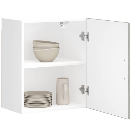 Armarios pared para cocina 2 uds Porto gris sonoma de , Armarios de cocina - Ref: Foro24-854050, Precio: 105,43 €, Descuento: %