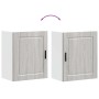 Armarios pared para cocina 2 uds Porto gris sonoma de , Armarios de cocina - Ref: Foro24-854050, Precio: 105,43 €, Descuento: %