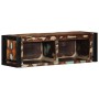 Mueble de TV multicolor 80x30x25 cm madera maciza reciclada de , Almacenamiento para CD y DVD - Ref: Foro24-4015934, Precio: ...