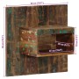 Mesilla de noche multicolor 50x27x50 cm madera maciza reciclada de , Mesitas de noche - Ref: Foro24-4017525, Precio: 62,84 €,...