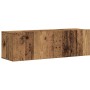 Conjunto de mueble de TV 7 piezas montado la pared madera vieja de , Muebles TV - Ref: Foro24-3329019, Precio: 264,49 €, Desc...