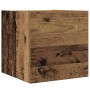 Conjunto de mueble de TV 9 piezas montado la pared madera vieja de , Muebles TV - Ref: Foro24-3329157, Precio: 411,85 €, Desc...