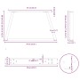 Patas para mesa de comedor en forma de V 2 uds acero natural de , Patas para mesas - Ref: Foro24-4012539, Precio: 67,65 €, De...