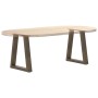 Patas para mesa de comedor forma de V 2 uds acero natural acero de , Patas para mesas - Ref: Foro24-4012547, Precio: 61,33 €,...