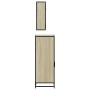 Set de muebles de baño 3 pzas madera contrachapada roble Sonoma de , Muebles de baño - Ref: Foro24-3301001, Precio: 212,14 €,...
