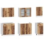 Mueble cocina Kalmar madera vieja 7 pzas madera contrachapada de , Armarios de cocina - Ref: Foro24-3314759, Precio: 692,10 €...