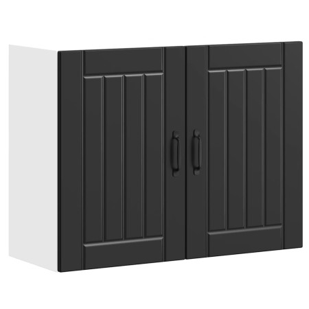 Armario de pared de cocina Lucca madera ingeniería negra de , Armarios de cocina - Ref: Foro24-853828, Precio: 77,19 €, Descu...